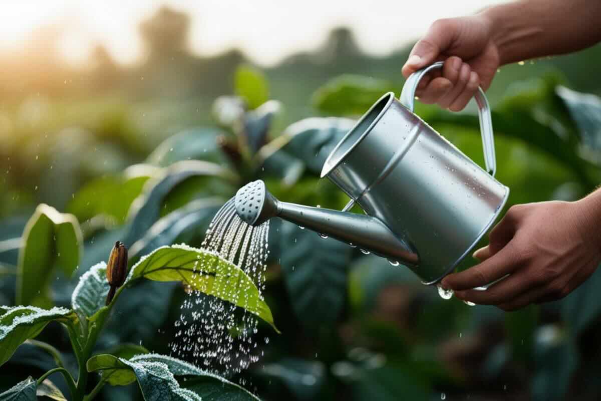 piante acqua trucco del dito